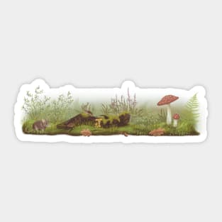 Scandinavian Forest Sticker